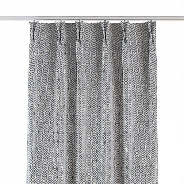Vorhang mit flämischen 2-er Falten, anthrazit-grau, Imperia Premium (144-12 günstig online kaufen