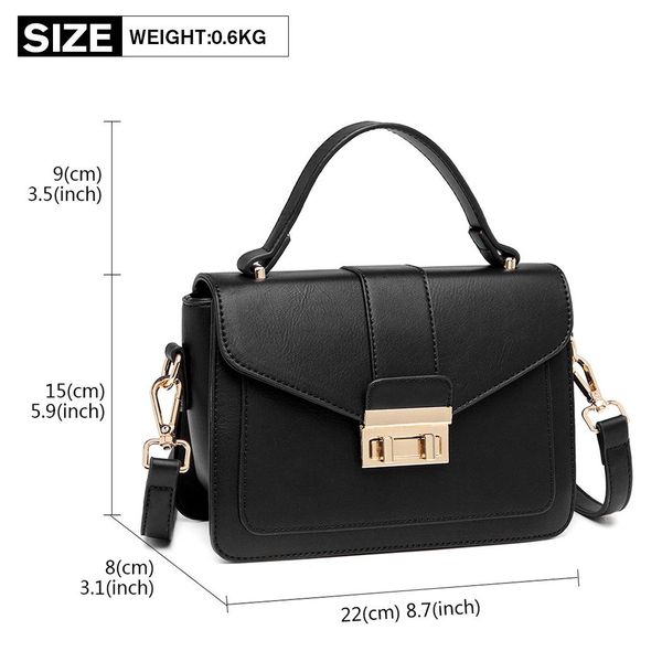 Miss Lulu Henkeltasche Damen Handtasche Klein, günstig online kaufen