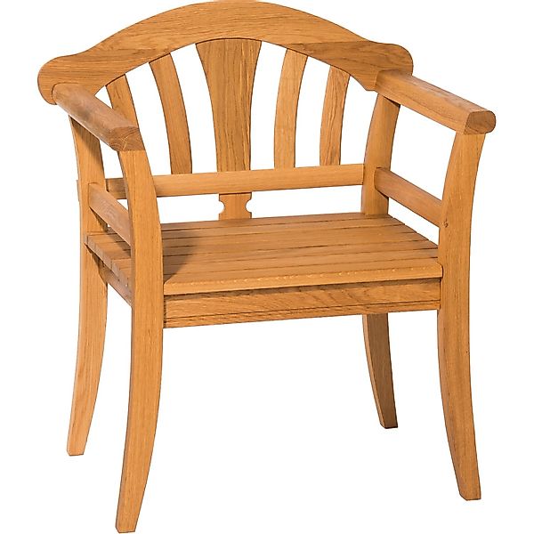 Wilk Sessel "Usedom" im Landhausstil (Eichenholz massiv geölt) günstig online kaufen