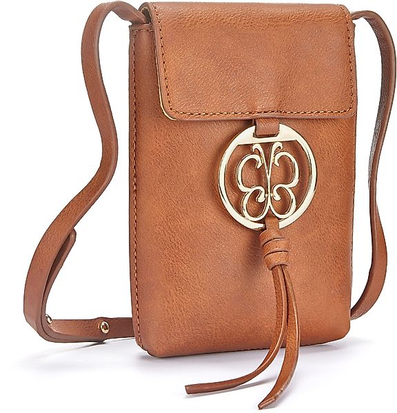 LASCANA Umhängetasche Handytasche, mit Zierschnalle, Minibag, günstig online kaufen