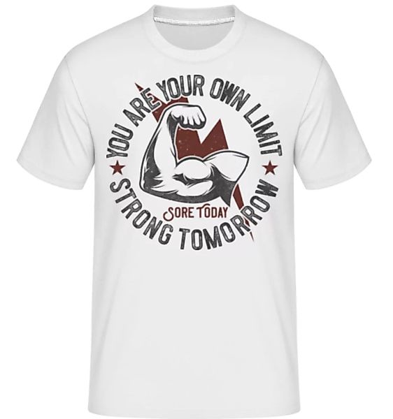 You Are Your Own Limit · Shirtinator Männer T-Shirt günstig online kaufen