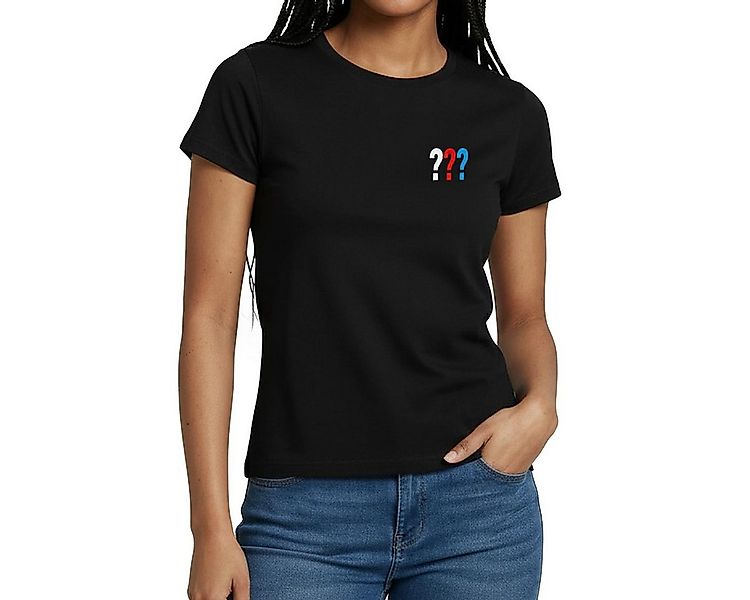 Spreadshirt T-Shirt Die Drei Fragezeichen Kleines Logo Frauen T-Shirt (1-tl günstig online kaufen