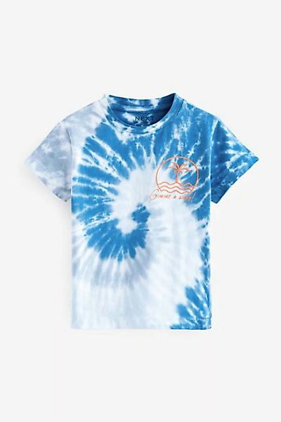 Next T-Shirt Kurzärmliges T-Shirt in Batikoptik (1-tlg) günstig online kaufen