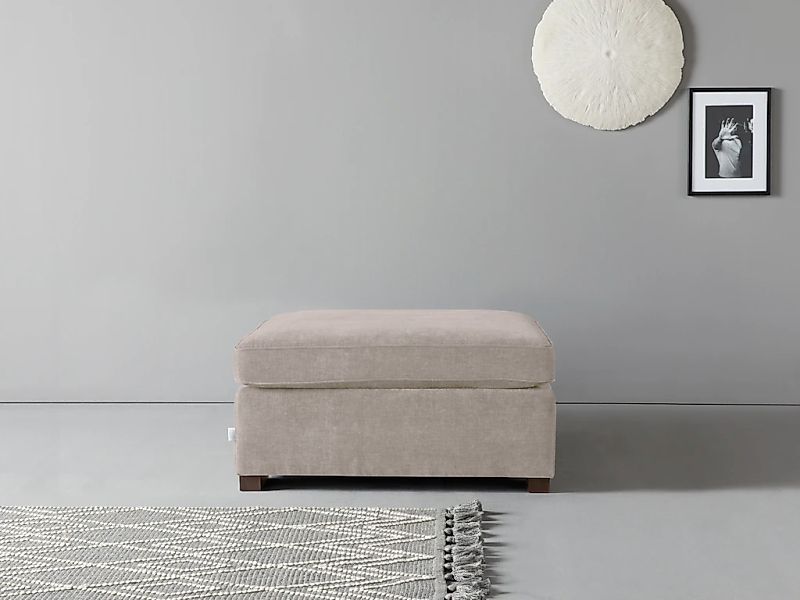 Home affaire Polsterhocker "Skara", Passend zur Serie "Skara". günstig online kaufen