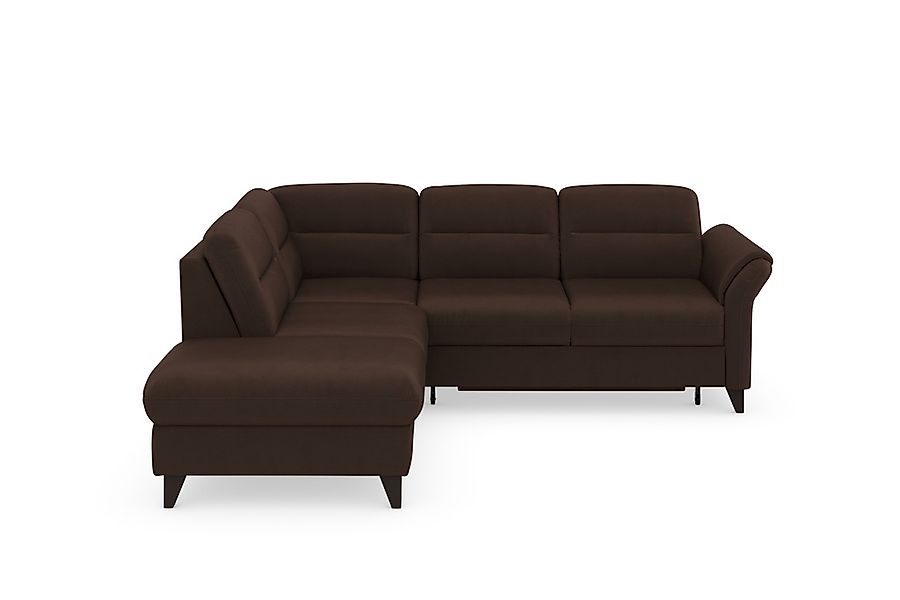 sit&more Ecksofa »Mellum L-Form« Federkern, wahlweise mit Bettfunktion, Sta günstig online kaufen