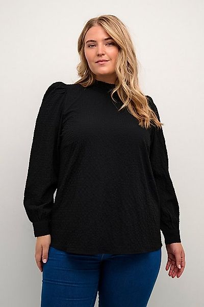 KAFFE Curve Langarmbluse Langarm-Bluse KCditta Große Größen günstig online kaufen