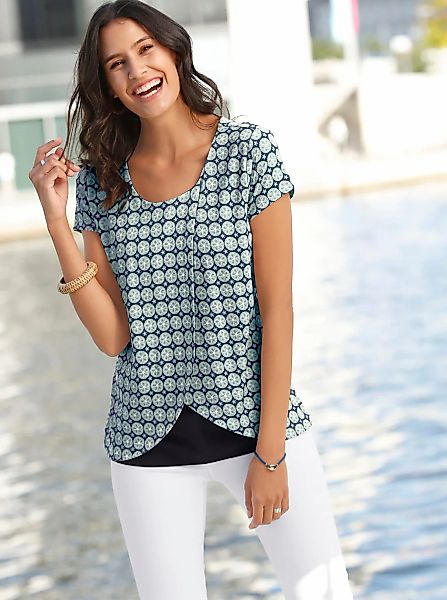 Inspirationen Kurzarmshirt "Shirt" 1 Stk. günstig online kaufen