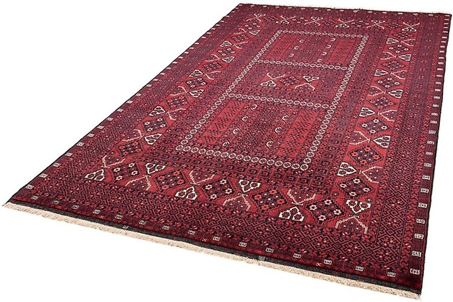 morgenland Orientteppich »Turkaman - 246 x 159 cm - dunkelrot«, rechteckig, günstig online kaufen