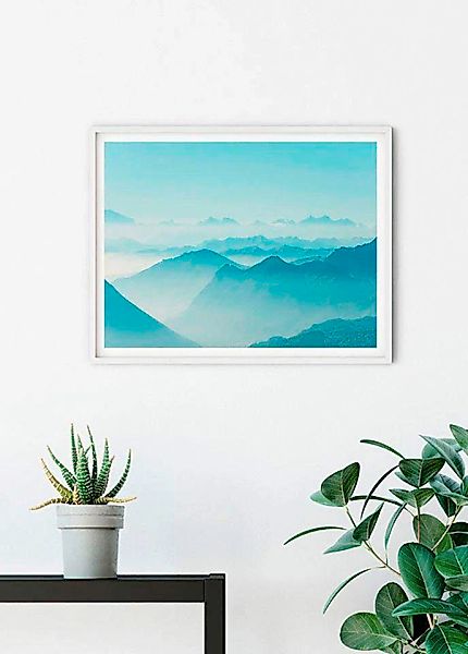 Komar Bild "Mountain View", Natur, (1 St.), Wandbild zur Dekoration - ohne günstig online kaufen