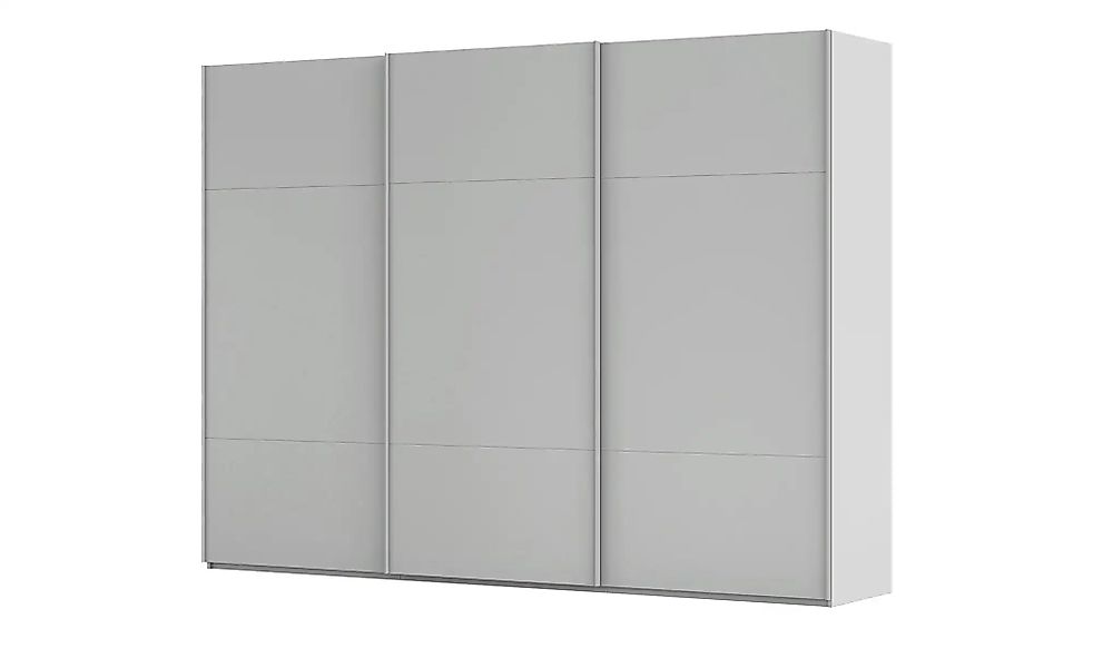 meinSchrank Schwebetürenschrank inklusive Zubehör Regina ¦ grau ¦ Maße (cm) günstig online kaufen