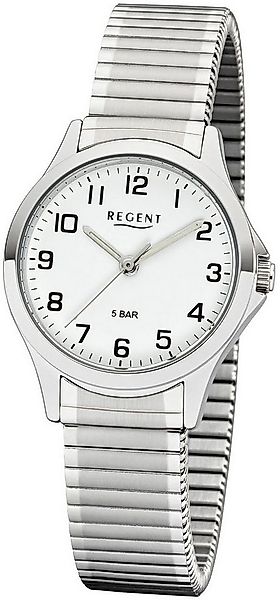 Regent Quarzuhr W0071 - 3085.78.99, Armbanduhr, Damenuhr, Flexband, Zugband günstig online kaufen