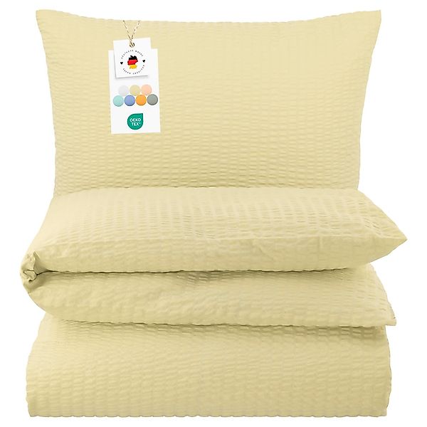 Carpe Sonno Bettwäsche Seersucker 135x200 155x220 günstig online kaufen