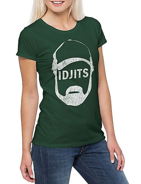 Urban Backwoods Print-Shirt Idjits Damen T-Shirt Supernatural Fun Dean Logo günstig online kaufen