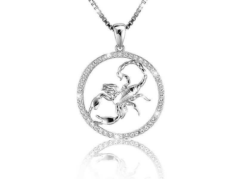PAVELS Kette mit Anhänger Shine Skorpion, Elegante Sternzeichenkette für de günstig online kaufen