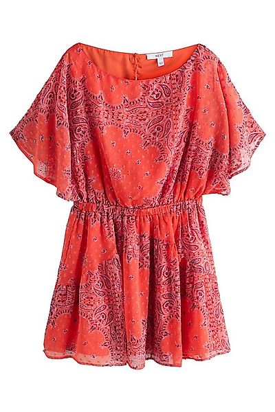 Next Minikleid Tailliertes Minikleid mit Kimono-Ärmel (1-tlg) günstig online kaufen