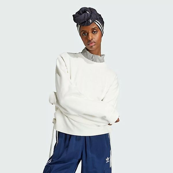 adidas Originals Longtop RUCHED 3-STREIFEN LOOSE SWEATSHIRT günstig online kaufen