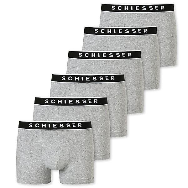 Schiesser Boxershorts Organic Cotton (6-St) mit günstig online kaufen