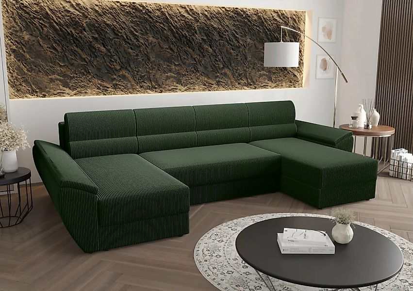 ALTDECOR Wohnlandschaft REB-U3, Couch mit Schlaffunktion, Wohnzimmer - Wohn günstig online kaufen