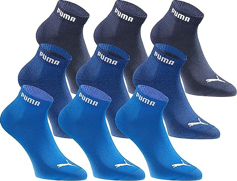 PUMA Freizeitsocken Quartersocken 18 Paar Pack günstig online kaufen