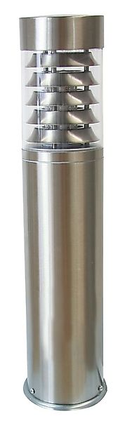 Sockelleuchte Saturn in Silber E27 IP44 günstig online kaufen