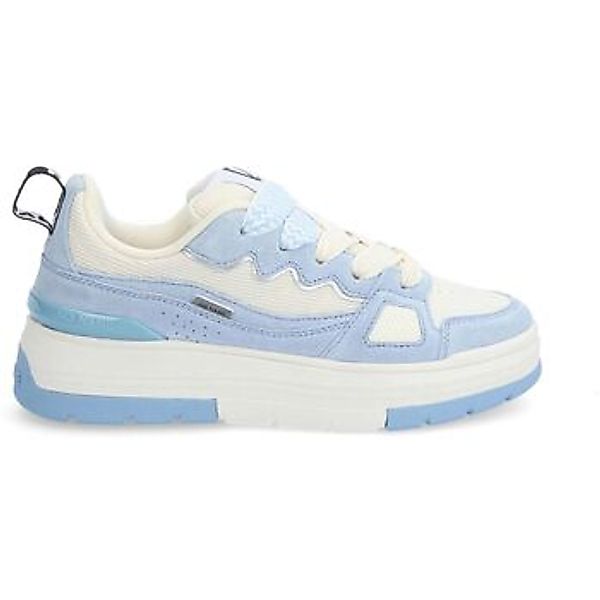 No Name  Sneaker NOLLIE SNEAKER W - SUEDE/MESH/NAPP - BLEU/BLANC CASSE günstig online kaufen