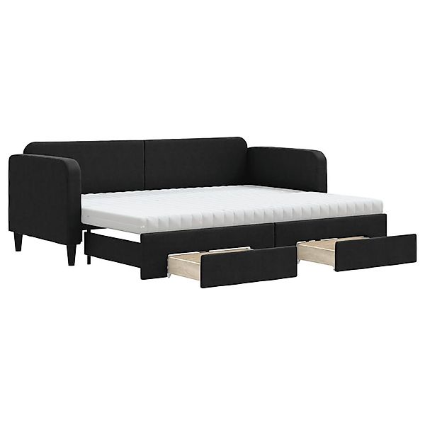 vidaXL Bett Tagesbett Ausziehbar mit Schubladen günstig online kaufen