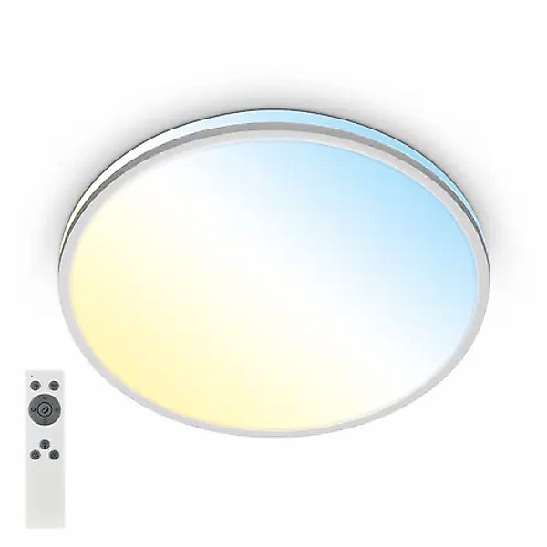 Briloner Leuchten LED Deckenleuchte »PULUP« mit Fernbedienung günstig online kaufen