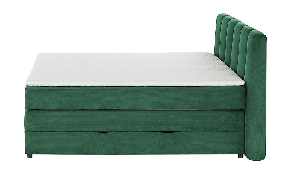 Boxspringbett mit Bettkasten Claire ¦ grün ¦ Maße (cm): B: 196 H: 115 Bette günstig online kaufen