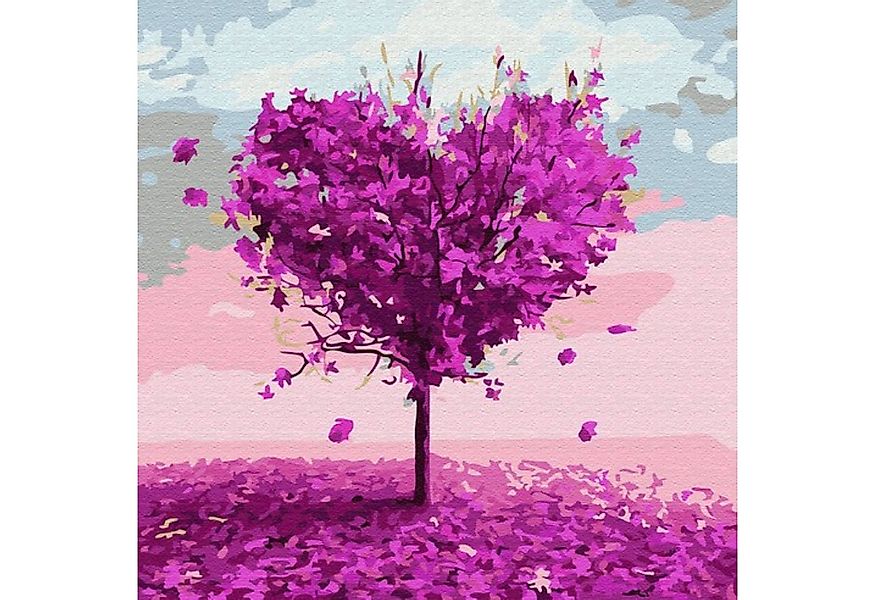 LA CUTE Malen nach Zahlen 5d Diamond Painting Herzbaum Malen nach Zahlen 30 günstig online kaufen