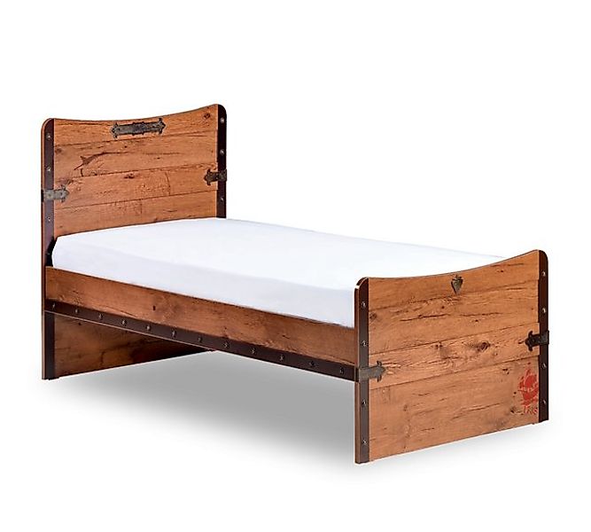 Möbel-Zeit Kinderbett Cilek PIRATE 100x200 cm, Abenteuerbett, Piratendesign günstig online kaufen