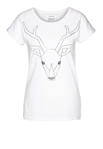 Livaa Oh Deer! - Damen T-shirt Aus Bio-baumwolle günstig online kaufen