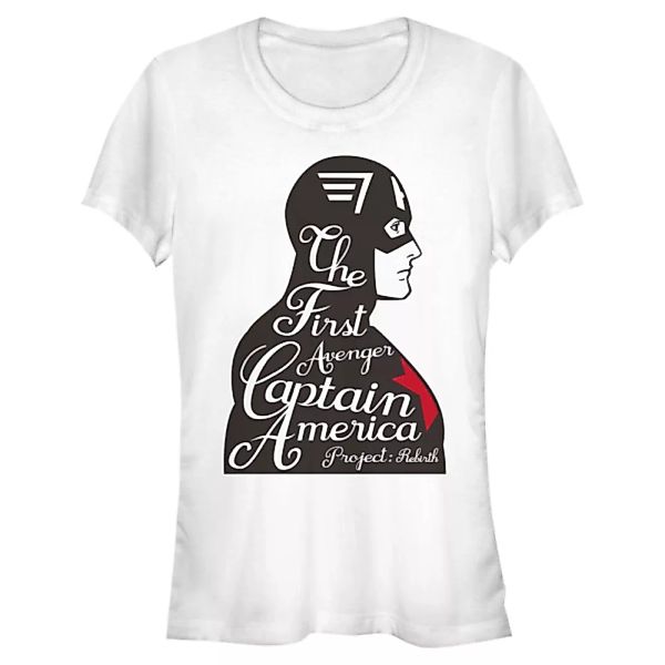 Marvel - Avengers - Captain America First Avenger - Frauen T-Shirt günstig online kaufen