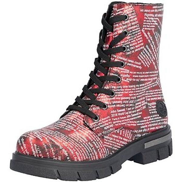 Rieker Schnürstiefelette "Rieker Stiefelette Lederimitat" günstig online kaufen