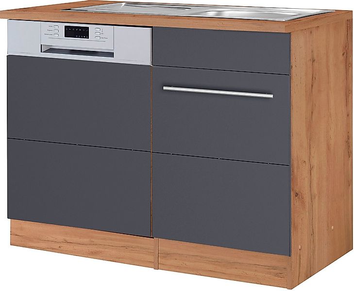KOCHSTATION Spülenschrank KS-Wien Breite 110 cm, inkl. Möbelfront für teili günstig online kaufen