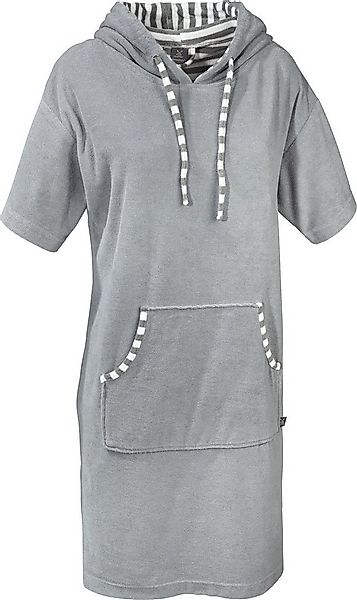 Erwin Müller Bademantel Unisex-Poncho mit Kapuze, Kurzform, Leichtfrottier, günstig online kaufen