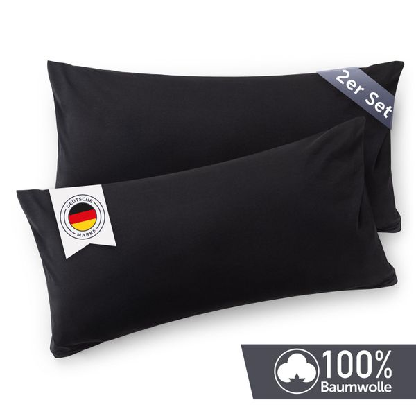 Blumtal Kissenbezug Premium Jersey 2er Set, günstig online kaufen