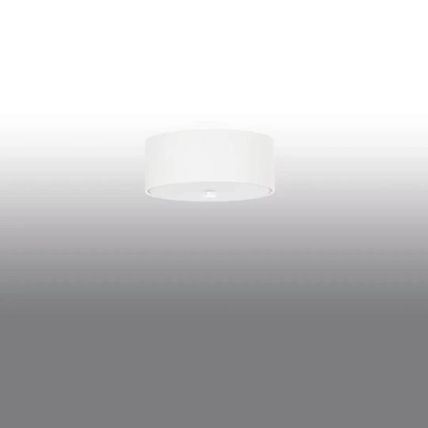 famlights | Deckenleuchte Sole in Weiß E27 3-flammig 300mm günstig online kaufen