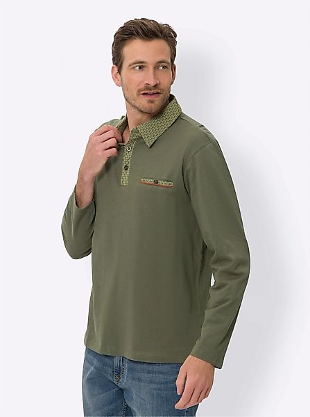 Classic Poloshirt "Langarm-Poloshirt", (1 tlg.) günstig online kaufen