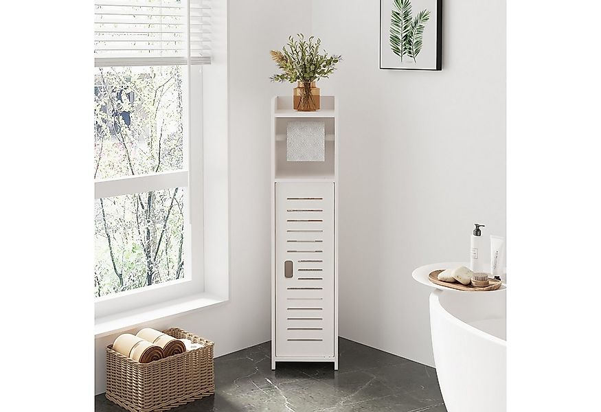 Dripex Beistellschrank Badschrank schmal, Toilettenschrank mit Papierrollen günstig online kaufen