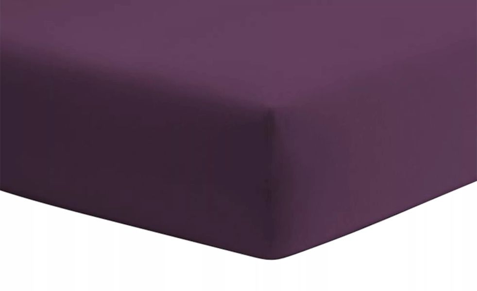 Schlafgut Jersey-Spannbettlaken - lila/violett - 100% Baumwolle (supergekäm günstig online kaufen