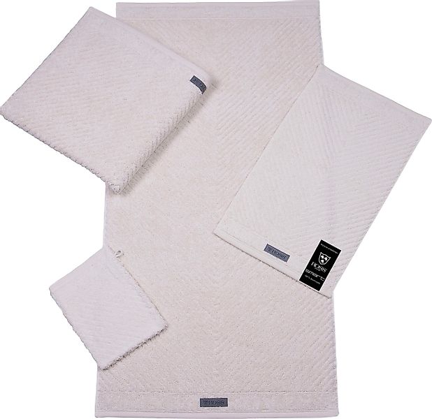ROSS Handtuch Smart, Frottier (2-St), Uni-Rippe günstig online kaufen
