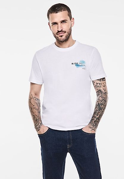 STREET ONE MEN T-Shirt aus reiner günstig online kaufen