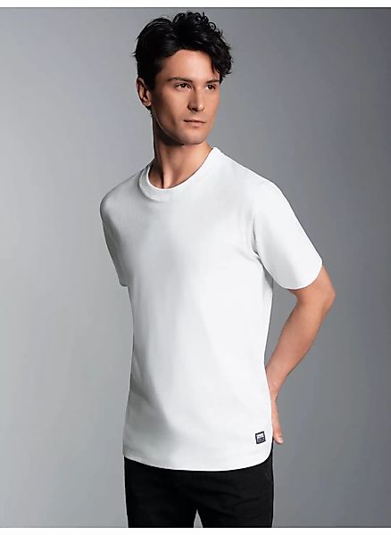Trigema T-Shirt "TRIGEMA Heavy T-Shirt aus 100% recycelter Baumwolle", (1 t günstig online kaufen