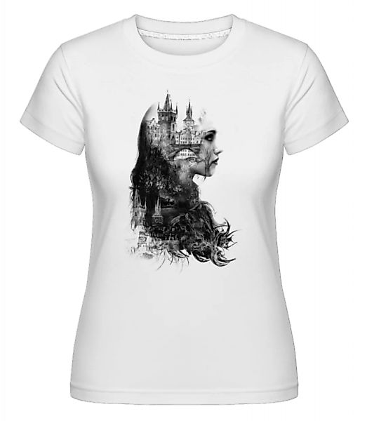 Fantasiestadt Mädchen · Shirtinator Frauen T-Shirt günstig online kaufen