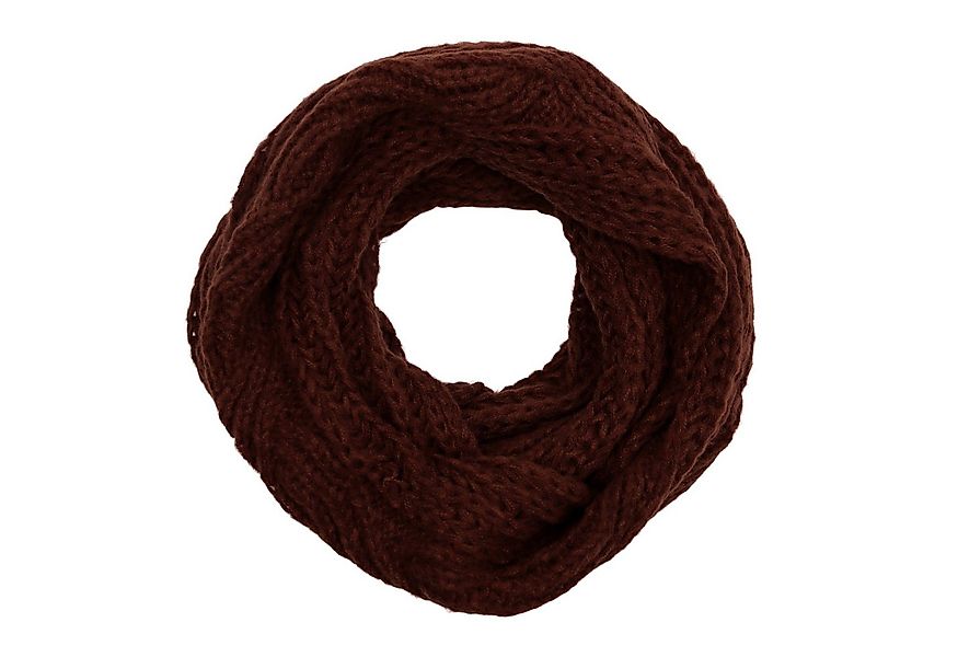 MIRROSI Loop Damen Strick Loopschal mit Zopfmuster, (zweimal um den Hals wi günstig online kaufen