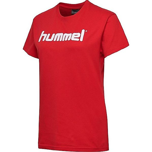 hummel T-Shirt Logo Kurzarm aus Baumwolle HMLGO HMLGO COTTON T-SHIRT WOMAN günstig online kaufen