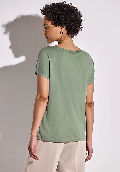 STREET ONE T-Shirt im soften Baumwoll-Mix günstig online kaufen