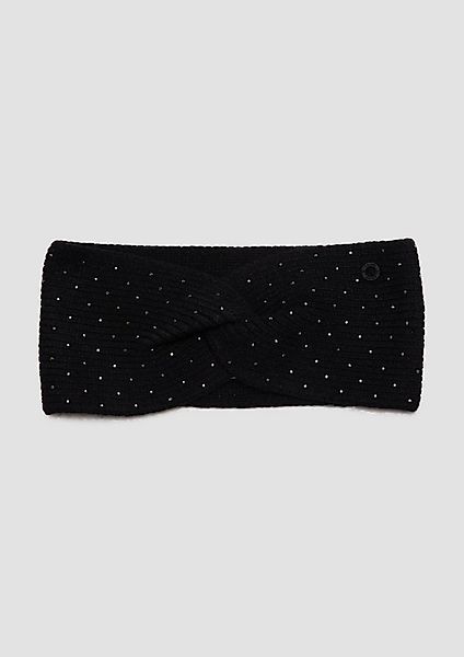 s.Oliver Stirnband Stirnband Stirnband aus Strick mit Schmucksteinen günstig online kaufen
