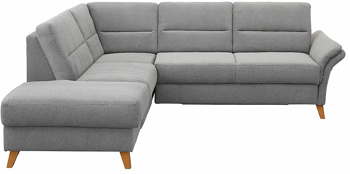 Home affaire Ecksofa »Westerland L-Form«, Federkern-Polsterung, wahlweise m günstig online kaufen