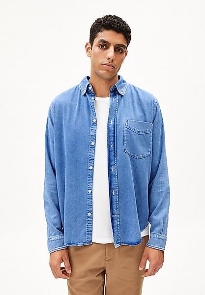 Armedangels Langarmhemd GAVRAA Herren Jeanshemd aus Bio-Baumwoll Mix (1-tlg günstig online kaufen